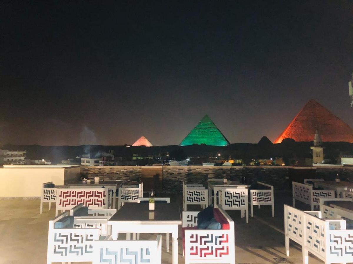 Pyramid Edge Hotel & Exclusive Pyramids View Rooftop Kafret el-Gabal Eksteriør bilde